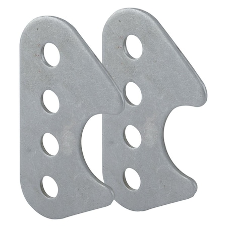 Allstar Performance 90-10 Weld-on Steel Shock Brackets, 2PK ALL60026